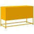 Mueble para TV de acero amarillo mostaza 100,5x39x60,5