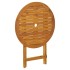 Juego de bistro de 3 piezas polipropileno y madera maciza
