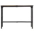 Mesa de bar madera maciza de mango rugoso 150x55x107