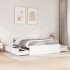 Cama con cajones y colchón madera maciza pino blanca 160x200