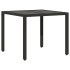 Set de muebles jardín 5 pzas con cojines ratán sintético