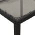Set de muebles jardín 5 pzas con cojines ratán sintético