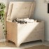 Caja de almacenaje con tapa RANA madera maciza pino 80x49x54