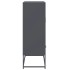Aparador de acero antracita 68x39x111,5