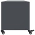 Mueble de TV acero gris antracita 100,5x39x43,5