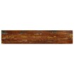Tablero mesa rectangular madera maciza reciclada 180x30x2,5 cm