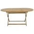 Juego de comedor de jardín 9 piezas madera maciza de