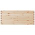 Jardinera de madera maciza de pino 110x60x46