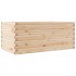 Jardinera de madera maciza de pino 110x60x46