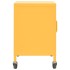 Armario de almacenamiento acero amarillo mostaza 60x35x56