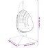 Soporte de silla colgante huevo acero