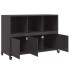 Aparador de acero negro 100,5x39x72