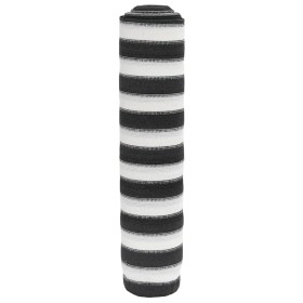 Red de privacidad HDPE gris antracita blanco 1,5x50 m 195