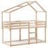 Cama litera sin colchón madera maciza de pino 90x190