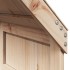Cama litera con techo madera maciza de pino 80x200
