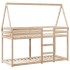 Cama litera sin colchón madera maciza de pino 90x190