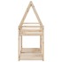 Cama litera sin colchón madera maciza de pino 90x190