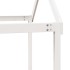 Cama litera con techo madera maciza de pino blanco 80x200