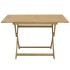 Juego de comedor para jardín 7 piezas madera maciza