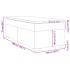 Cama box spring con colchón tela negro 100x200