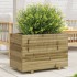 Jardinera madera de pino impregnada 70x40x49,5