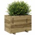 Jardinera madera de pino impregnada 70x40x49,5