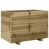Jardinera madera de pino impregnada 70x40x49,5