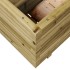Jardinera madera de pino impregnada 70x40x49,5