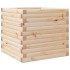 Jardinera de madera maciza de pino 50x50x46