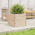 Jardinera de madera maciza de pino 50x50x46