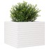Jardinera de madera maciza de pino blanca 60x60x46