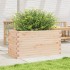Jardinera de madera maciza de pino 90x40x46