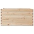Jardinera de madera maciza de pino 90x40x46