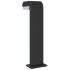 Lámparas de suelo de exterior 3 unidades aluminio negro 50