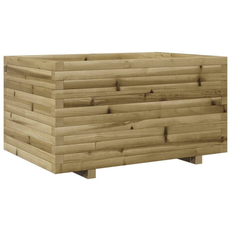 Jardinera madera de pino impregnada 90x60x49,5