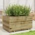 Jardinera madera de pino impregnada 90x60x49,5