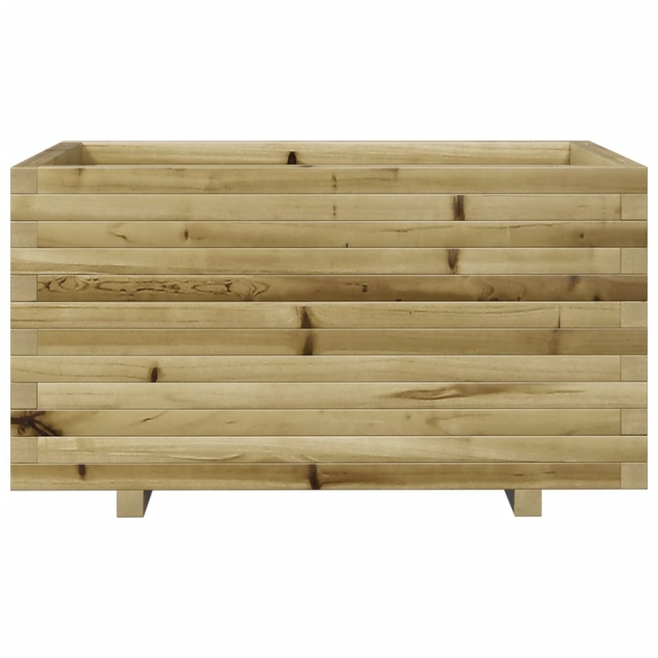 Jardinera madera de pino impregnada 90x60x49,5