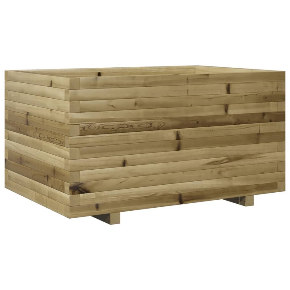 Jardinera madera de pino impregnada 90x60x49,5