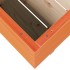 Jardinera madera maciza de pino marrón cera 90x60x49,5
