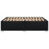 Cama sin colchón tela negro 140x190