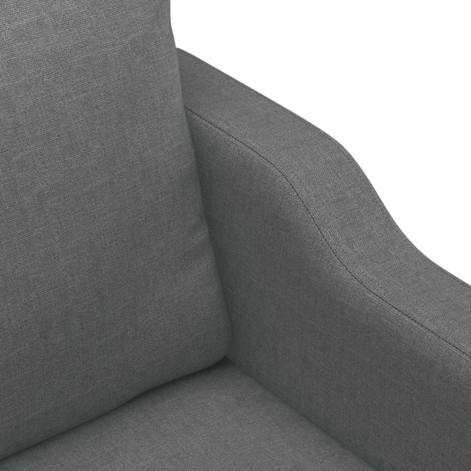 Sillón de tela gris oscuro 60
