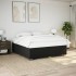 Cama sin colchón tela negro 200x200
