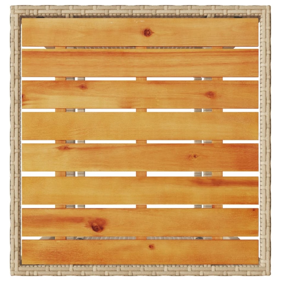 Sillas y mesita de jardín 3 piezas ratán sintético cojín