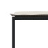 Set de comedor de jardín 9 pzas y cojines ratán sintético