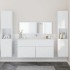 Juego de muebles de baño 4 pzas madera contrachapada