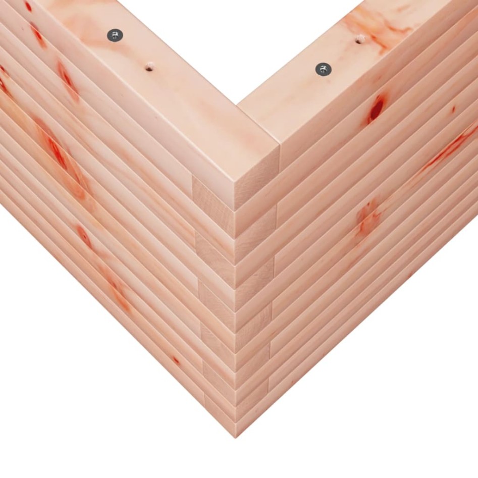 Jardinera madera maciza de abeto Douglas 70x70x45,5