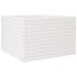 Jardinera madera maciza de pino blanco 70x70x45,5