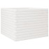 Jardinera de madera maciza de pino blanco 60x60x45,5