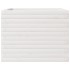 Jardinera de madera maciza de pino blanco 60x60x45,5