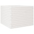 Jardinera de madera maciza de pino blanco 60x60x45,5